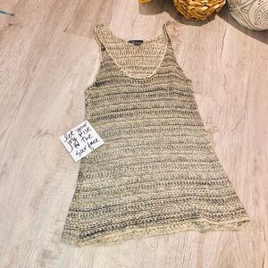 VINCE knit tank -M